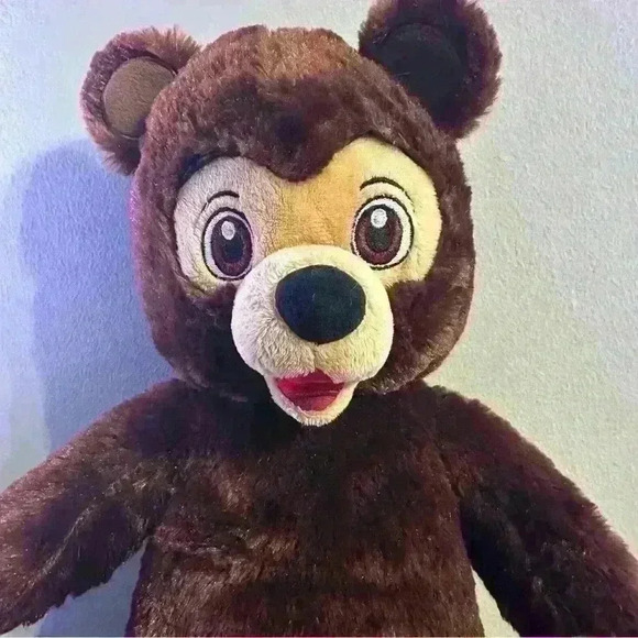 BUILD-A-BEAR  WORKSHOP BRINLEY BEAR DARK BROWN STUFFED PLUSH  ANIMAL TOY - Picture 2 of 5